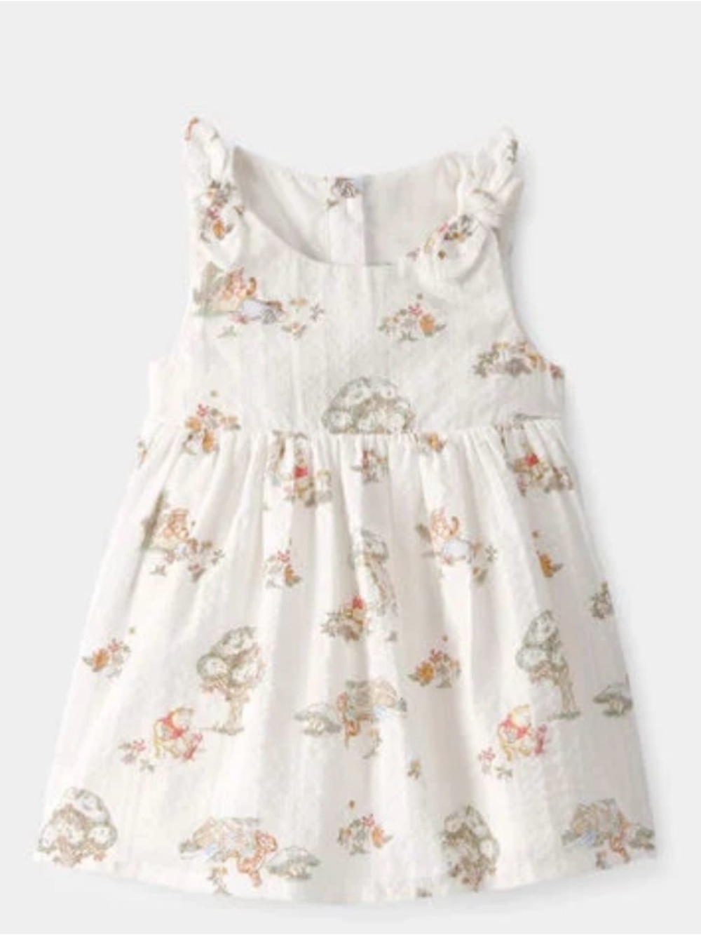 OshKosh B'gosh White Winnie the Pooh Cotton Dress